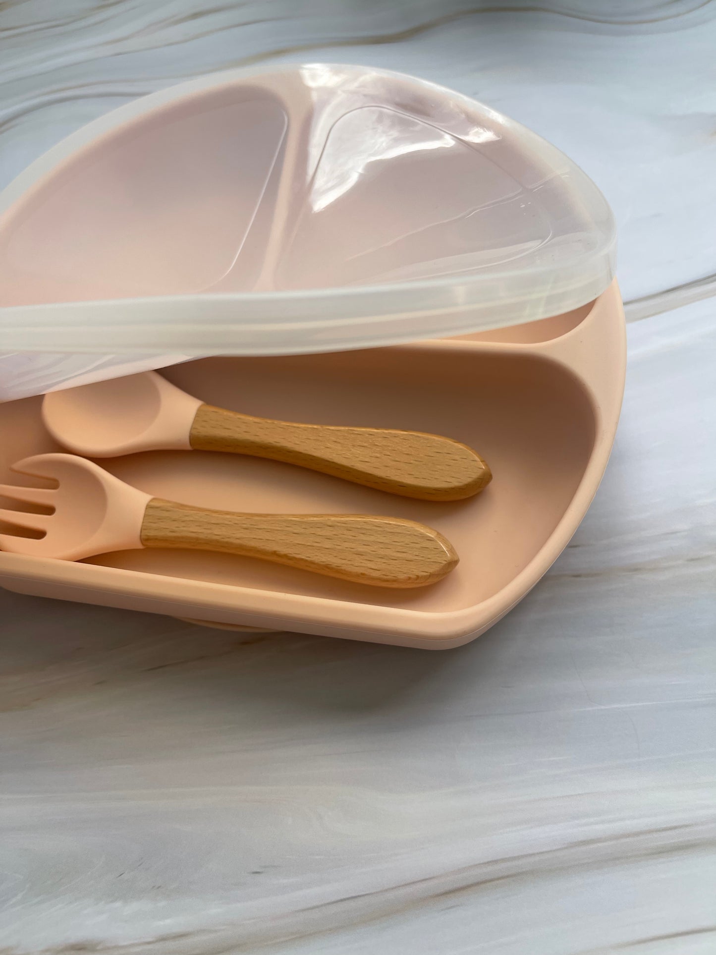 Baby's first plate & cutlery set