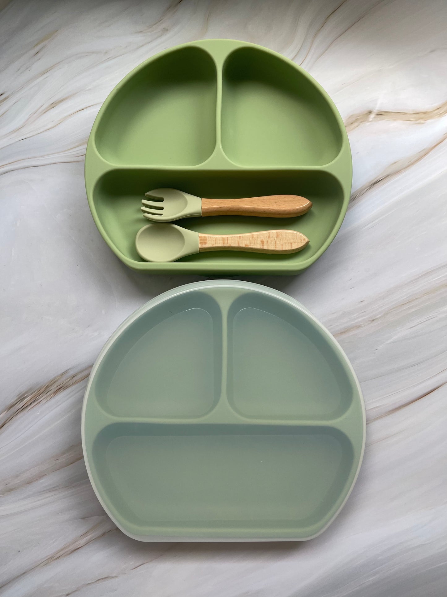 Baby's first plate & cutlery set